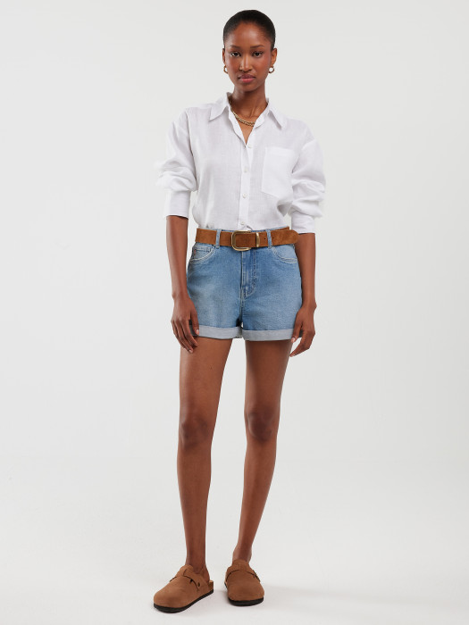 Dámske kraťasy jeans AYAKO 498